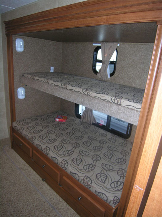Camper Trailer with Bunk Beds