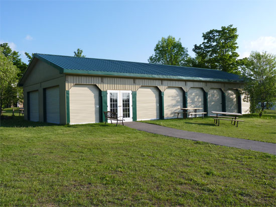 Picnic Pavilion - With doors closed