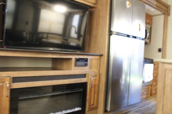 2018 Keystone Laredo 38 ft Fifth WheelGas Fireplace lg. fridge