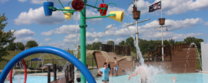 Splash Pad, Wading Pool and Pirate Ship