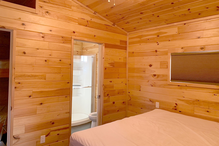 Large Cottager Rental Unit - Master Bedroom