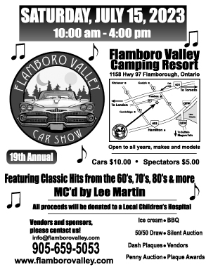 Car Show 2023 Flyer