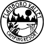 Flamboro Valley Camping Resort Logo - Black and White