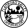 Flamboro Valley Camping Resort Logo - Black and White